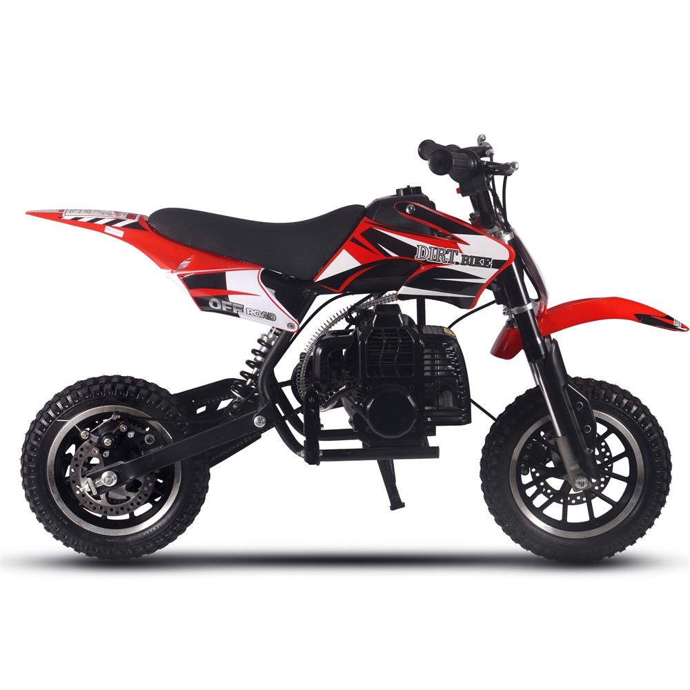 Alien 50cc 2-Stroke Kids Dirt Bike Red