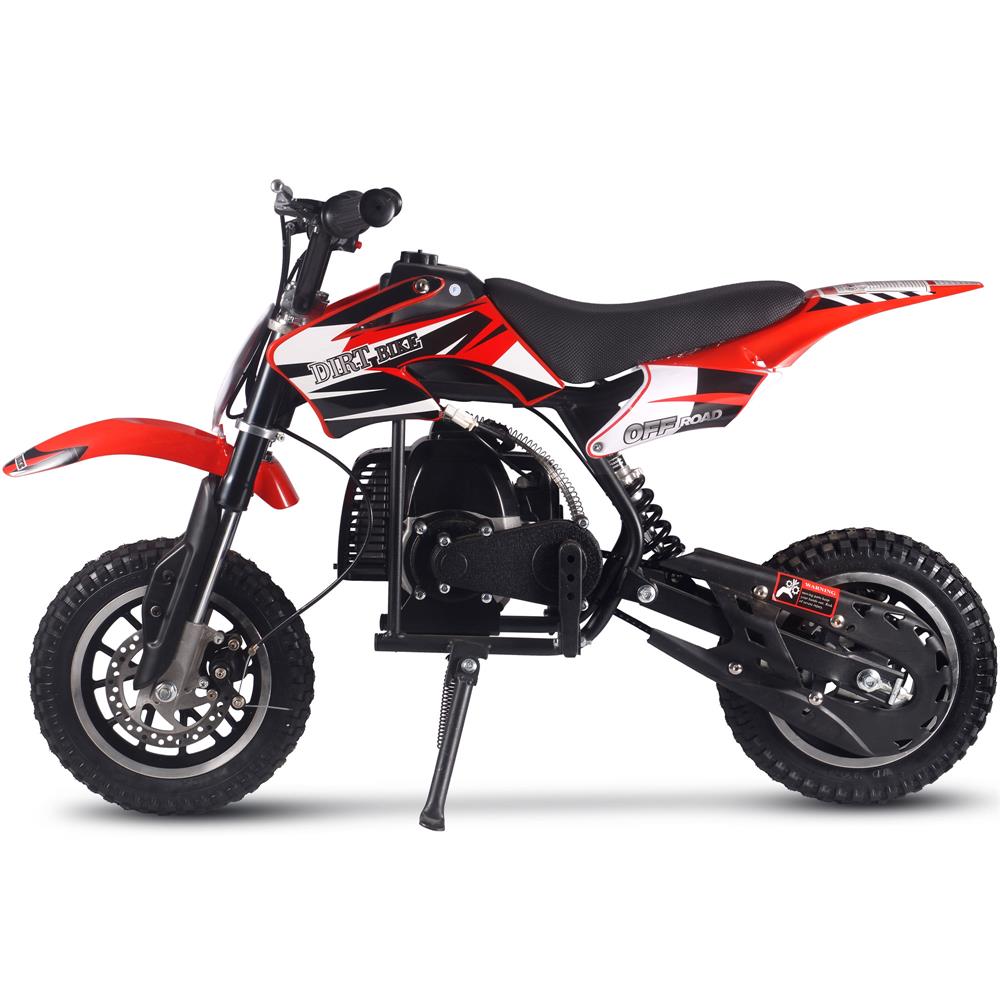 Alien 50cc 2-Stroke Kids Dirt Bike Red