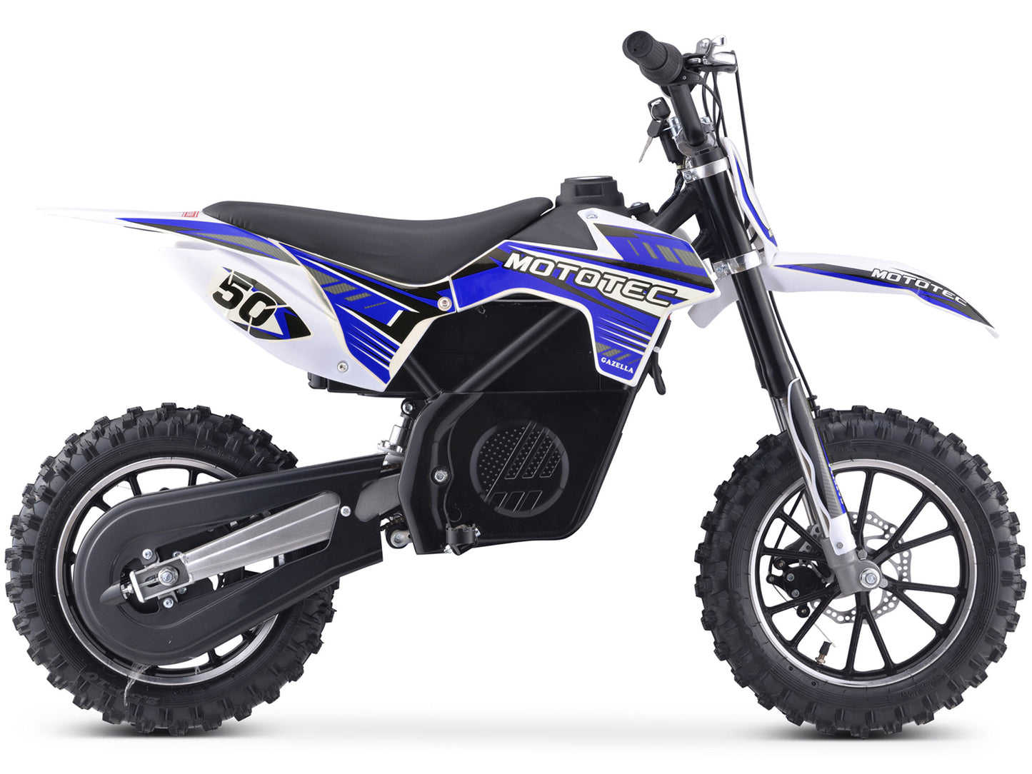 24v 500w Gazella Electric Dirt Bike Blue