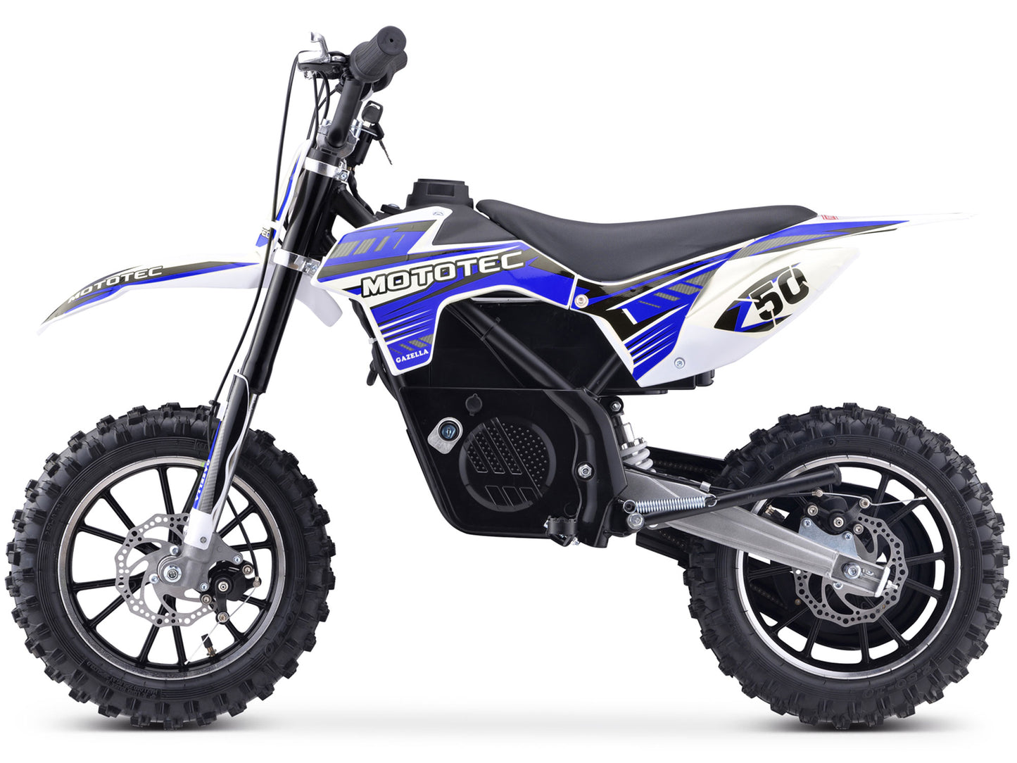 24v 500w Gazella Electric Dirt Bike Blue
