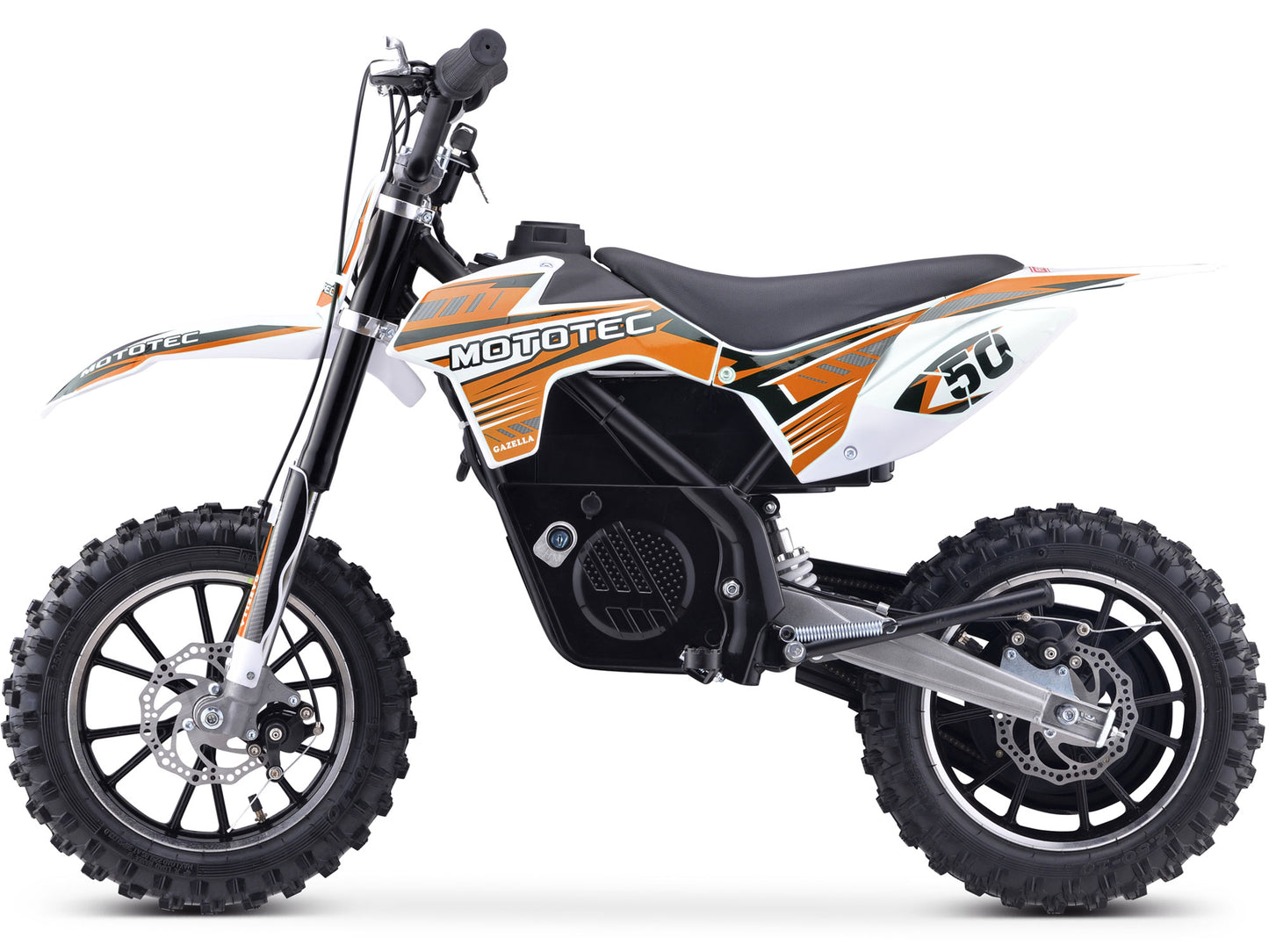 24v 500w Gazella Electric Dirt Bike Orange