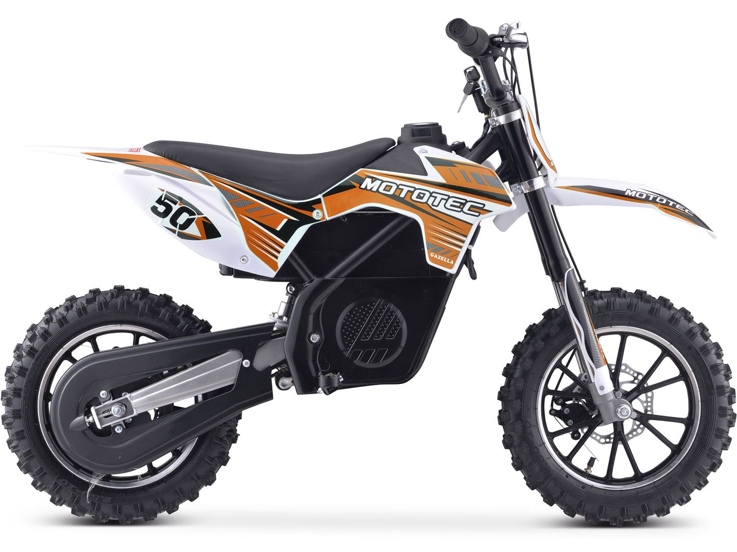 24v 500w Gazella Electric Dirt Bike Orange