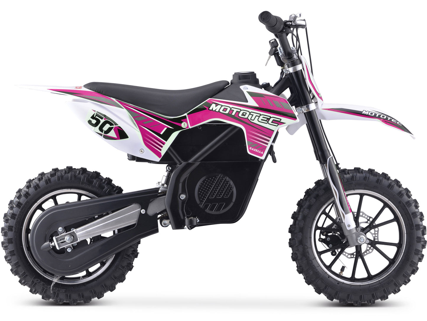 24v 500w Gazella Electric Dirt Bike Purple