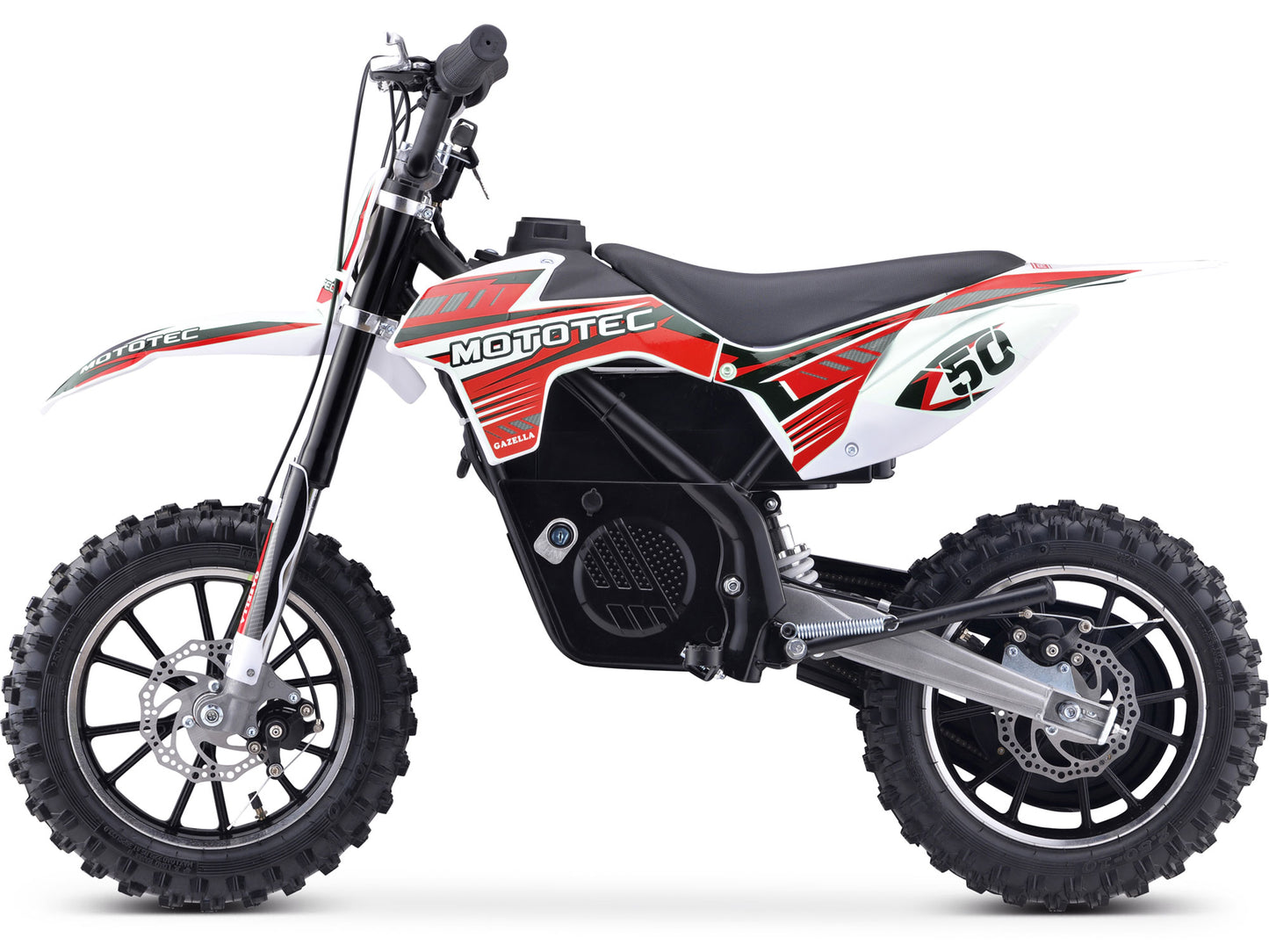 24v 500w Gazella Electric Dirt Bike Red