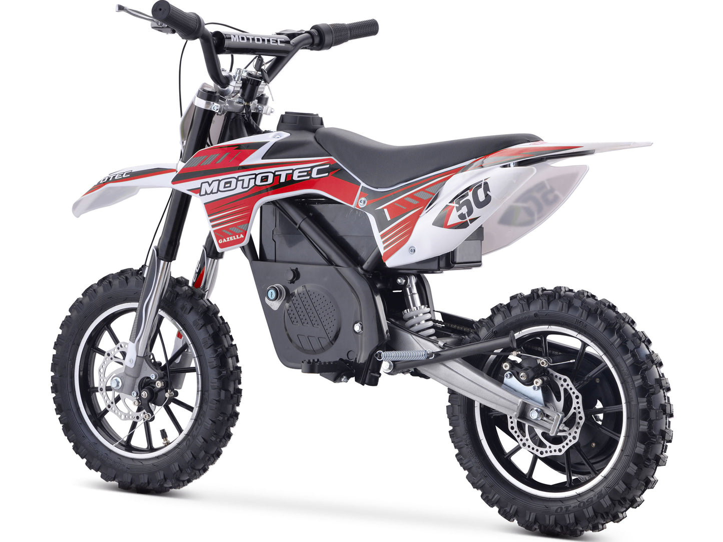 24v 500w Gazella Electric Dirt Bike Red