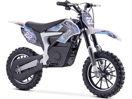 36v 500w Demon Electric Dirt Bike Lithium Blue