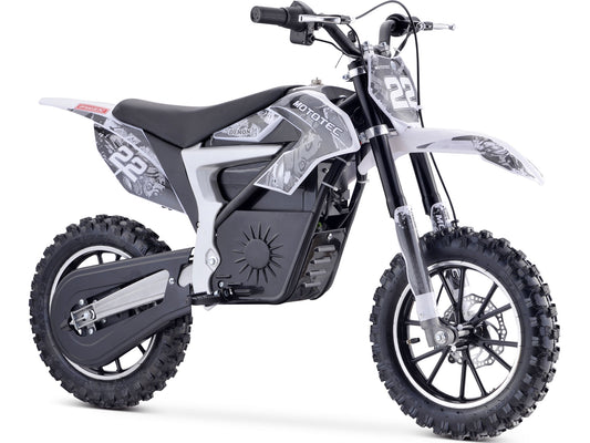 36v 500w Demon Electric Dirt Bike Lithium White