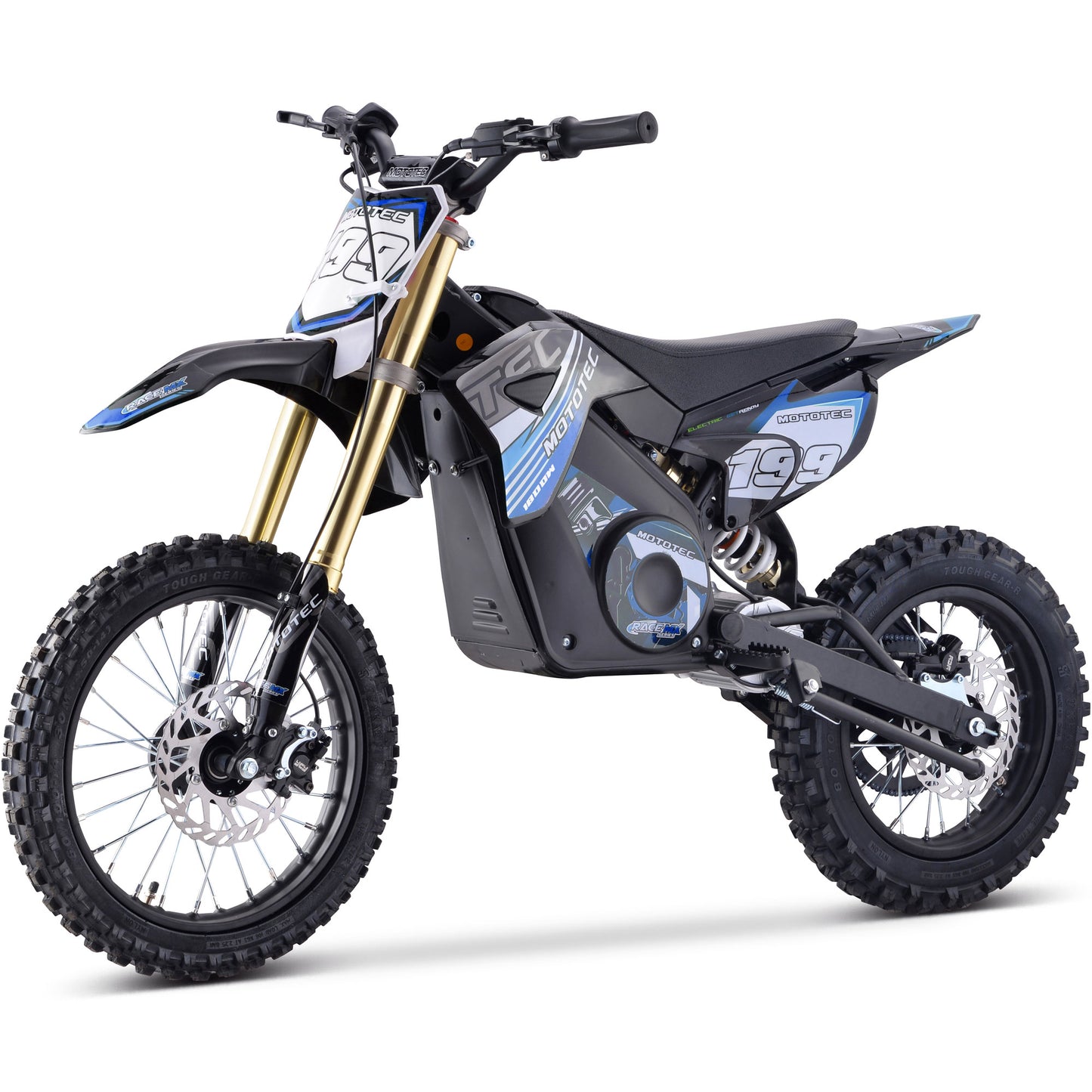 48v Pro Electric Dirt Bike 1800w Lithium Blue