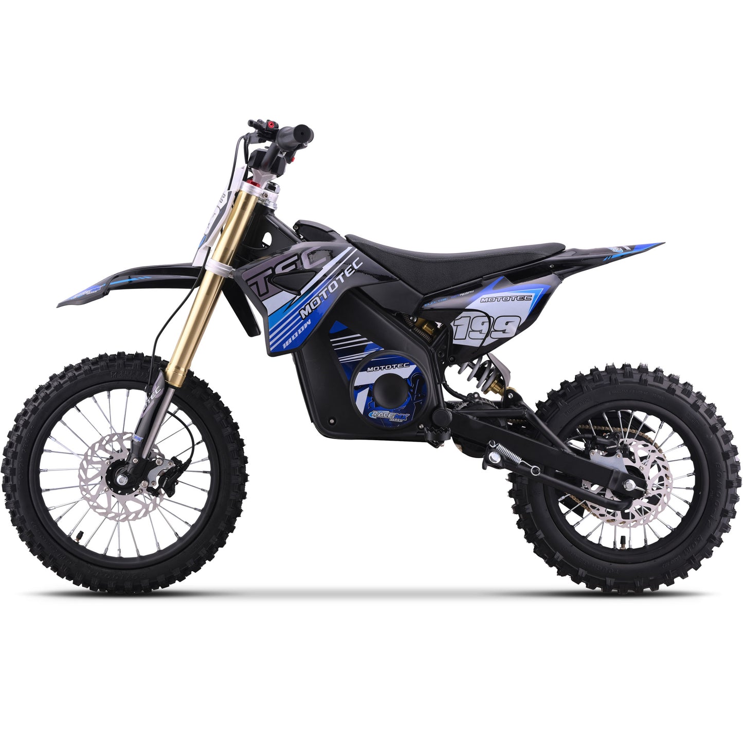 48v Pro Electric Dirt Bike 1800w Lithium Blue
