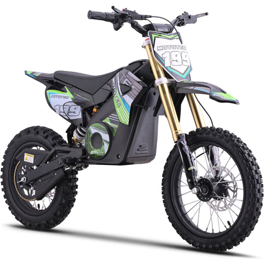 48v Pro Electric Dirt Bike 1800w Lithium Green