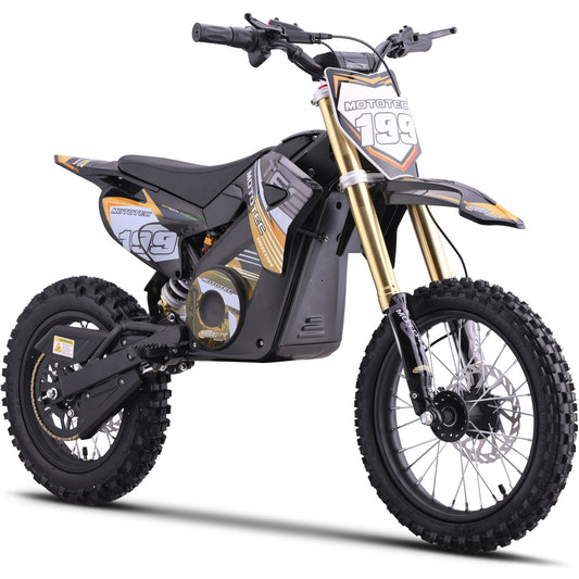 48v Pro Electric Dirt Bike 1800w Lithium Orange