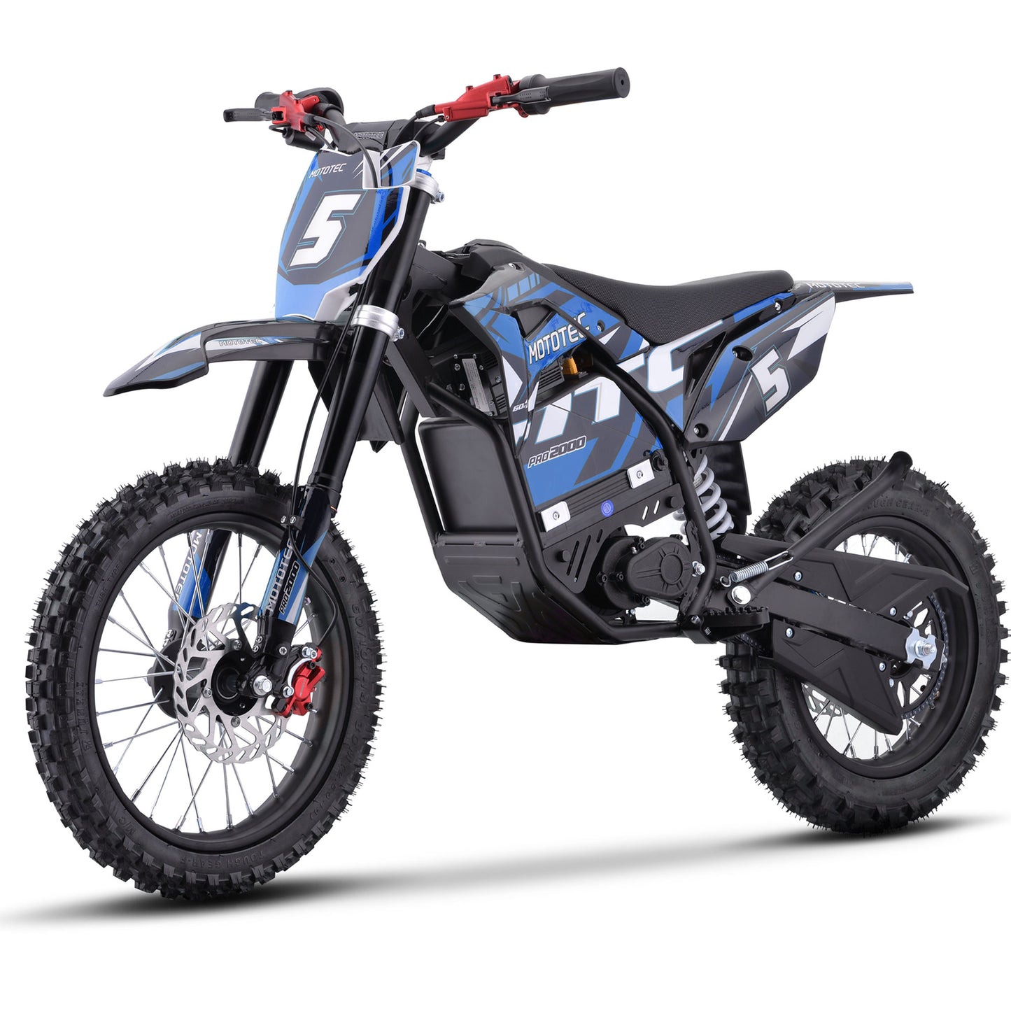 60v Pro Electric Dirt Bike 2000w Lithium Blue