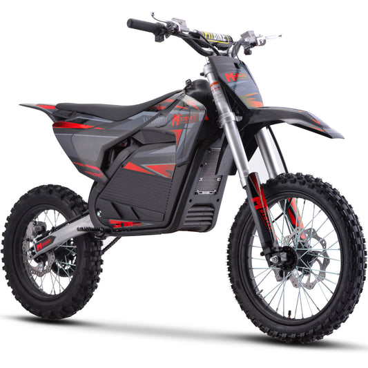 72v Pro Electric Dirt Bike 5000w Lithium Red