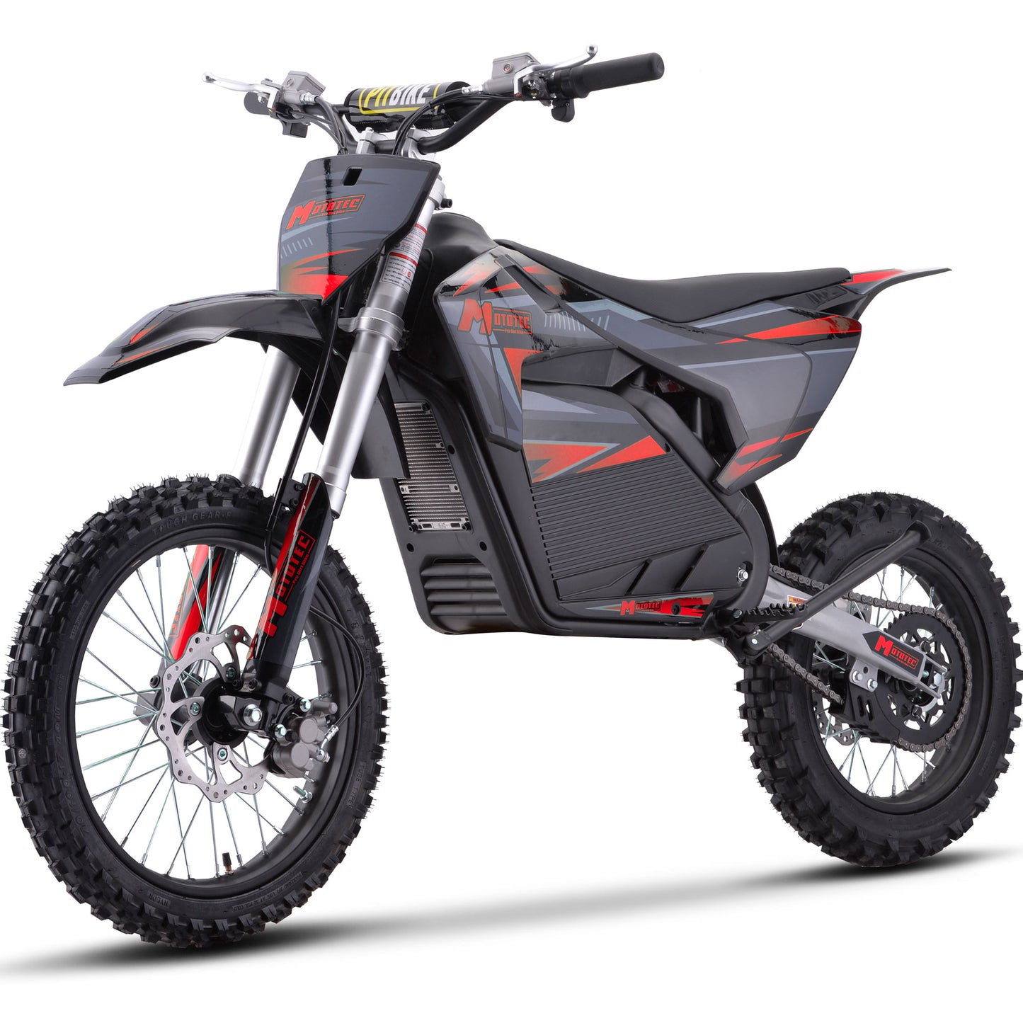 72v Pro Electric Dirt Bike 5000w Lithium Red