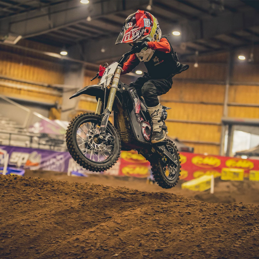 36v Pro Electric Dirt Bike 1200w Lithium Green