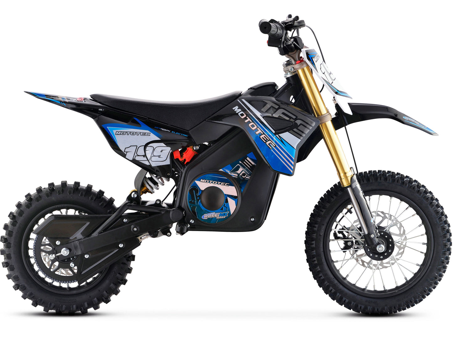36v Pro Electric Dirt Bike 1200w Lithium Blue
