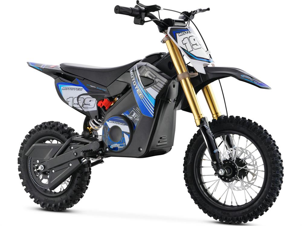 36v Pro Electric Dirt Bike 1200w Lithium Blue