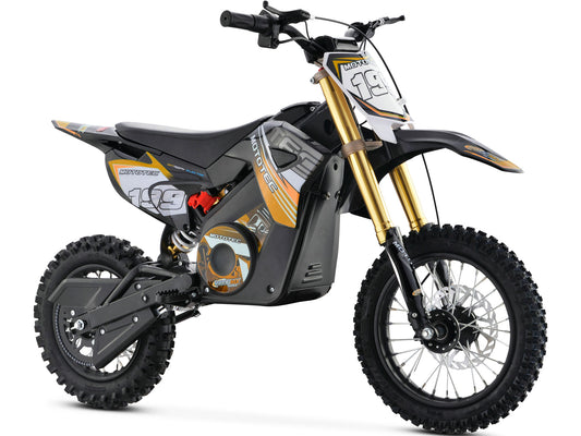 36v Pro Electric Dirt Bike 1200w Lithium Orange