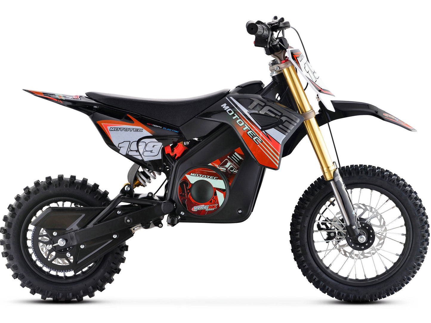 36v Pro Electric Dirt Bike 1200w Lithium Red