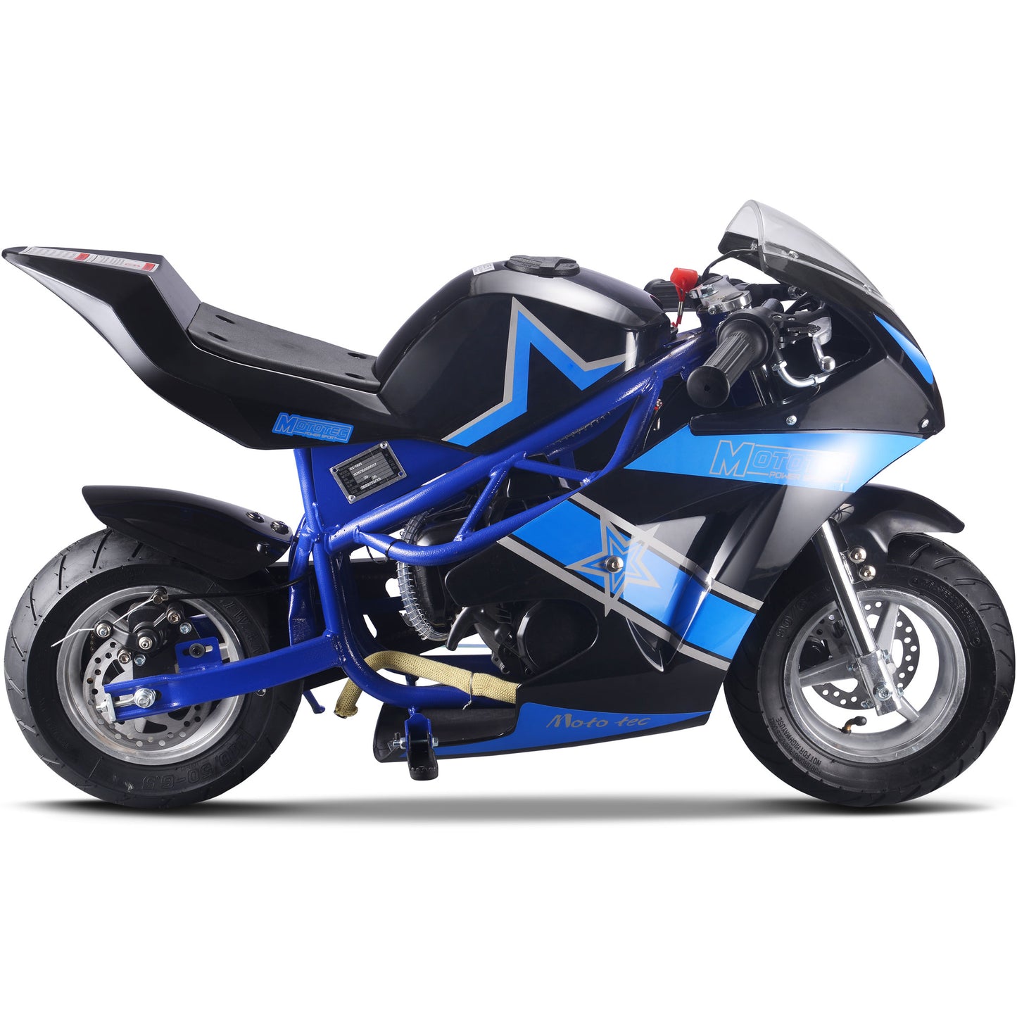 Gas Pocket Bike GT 49cc 2-stroke Blue