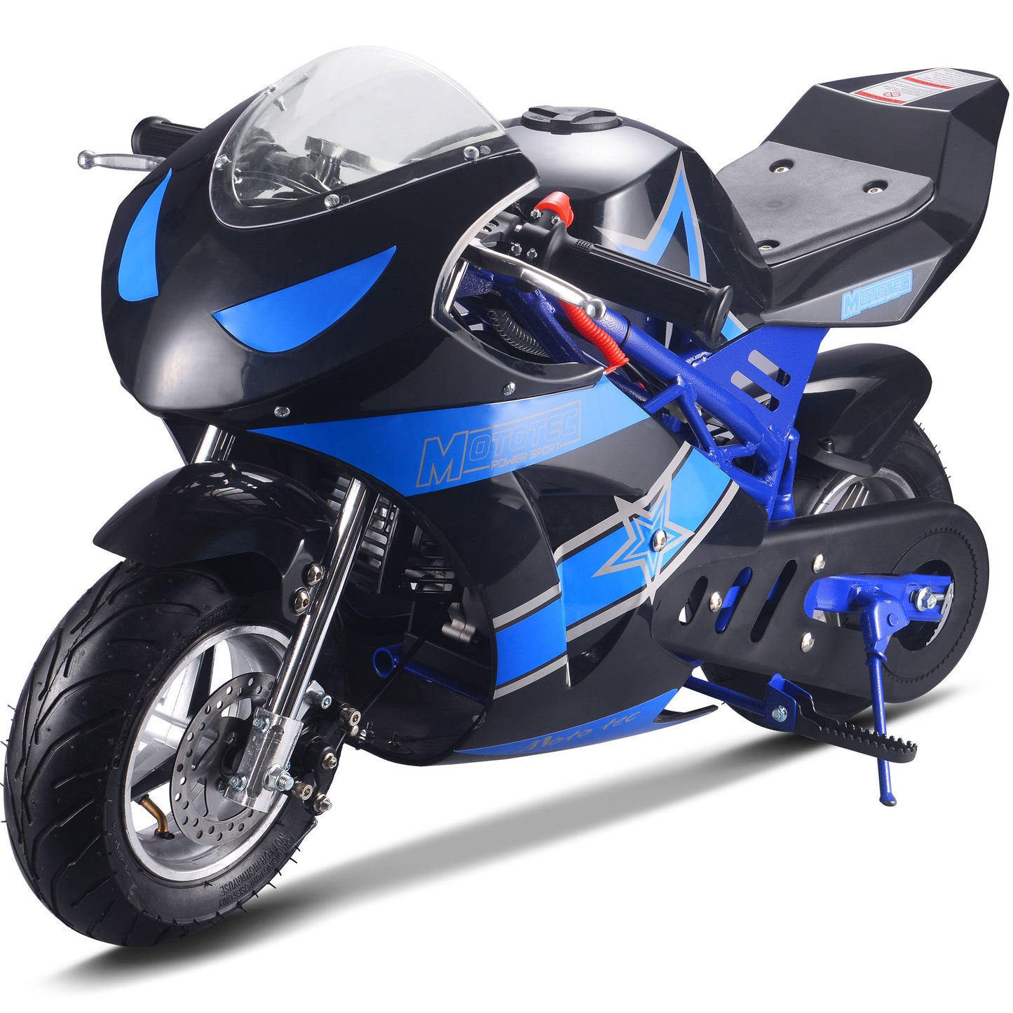 Gas Pocket Bike GT 49cc 2-stroke Blue