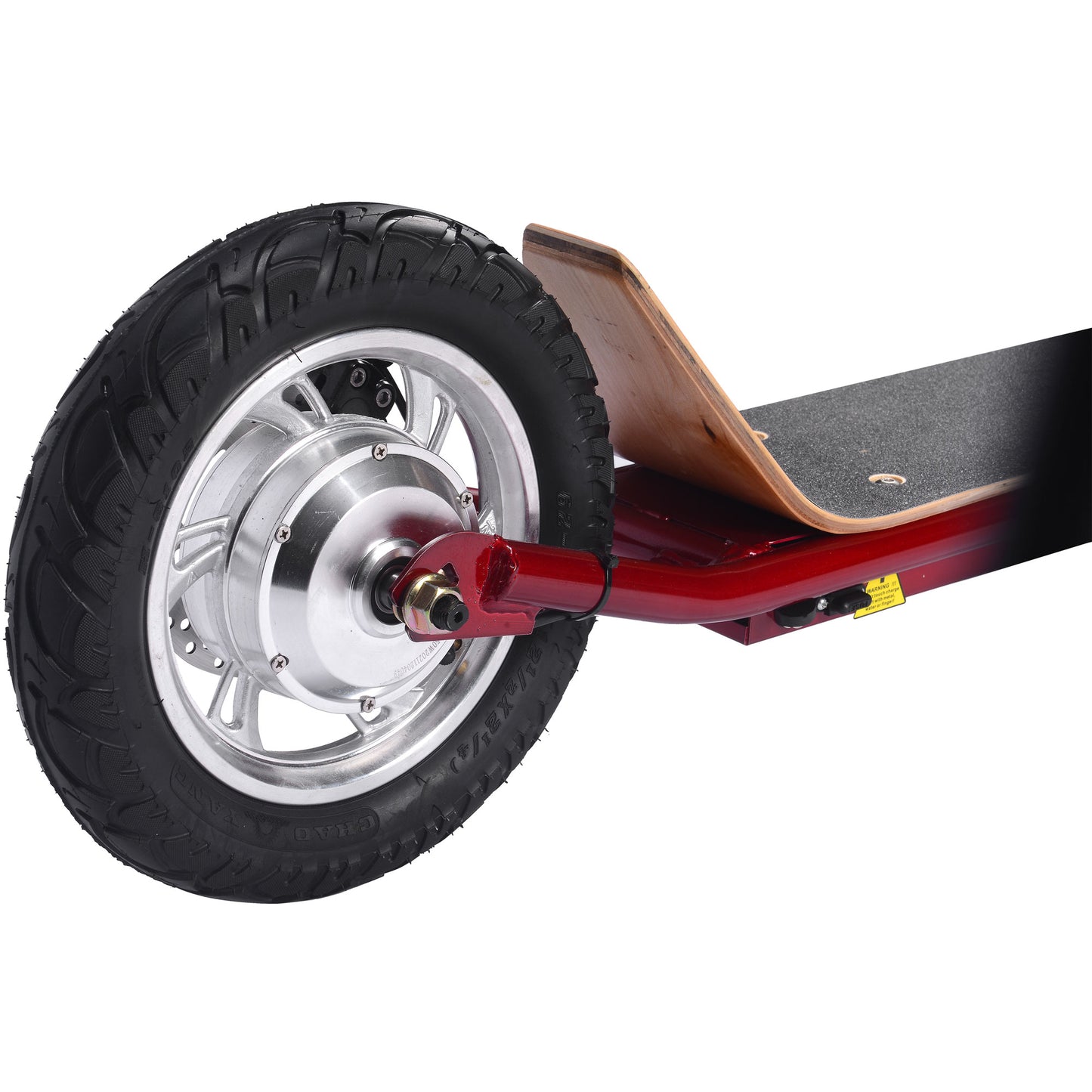Groove 36v 350w Big Wheel Lithium Electric Scooter Red