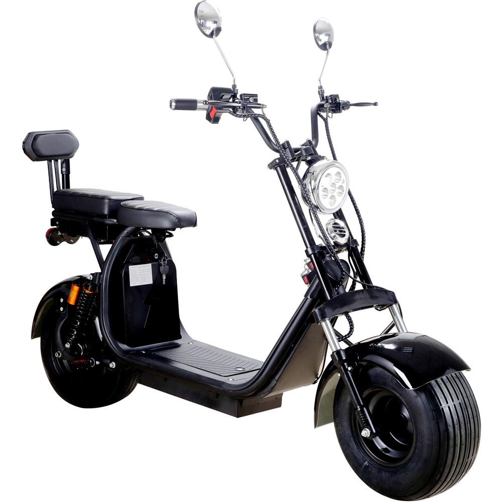 Knockout 60v 2000w Lithium Electric Scooter Black