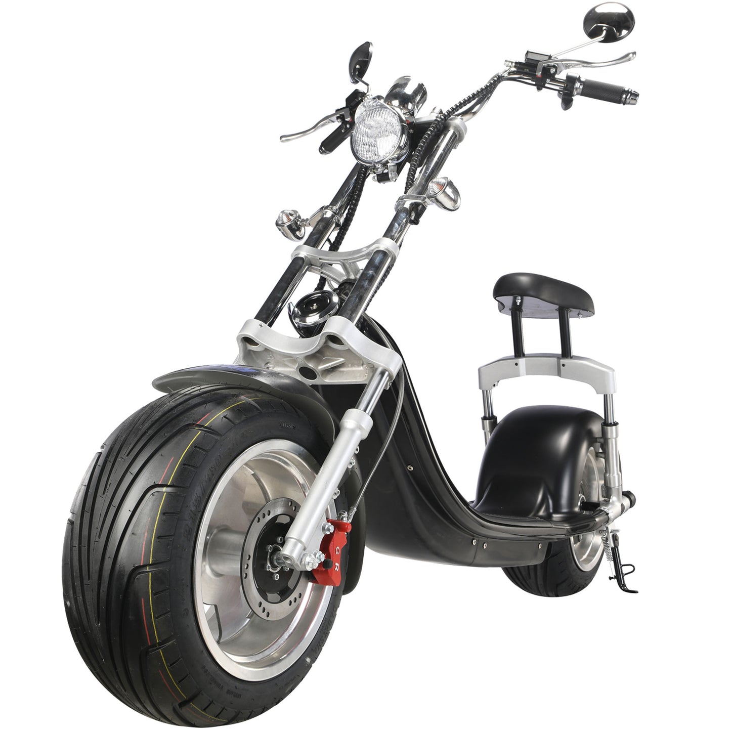 Knockout 60v 2500w Lithium Electric Scooter Black