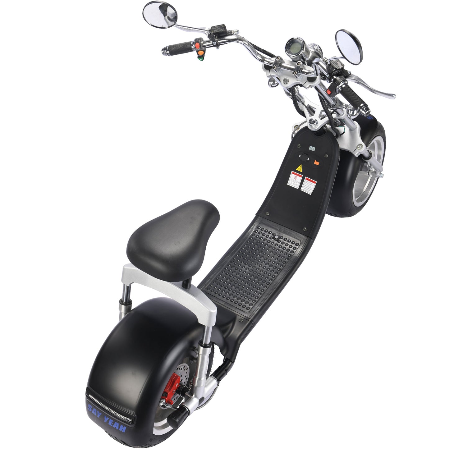 Knockout 60v 2500w Lithium Electric Scooter Black