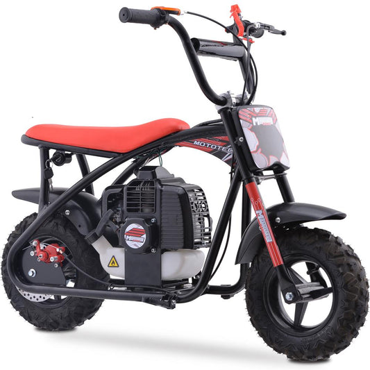 Bandit 52cc 2-Stroke Kids Gas Mini Bike Red