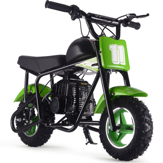 Urchin 49cc 2-Stroke Kids Gas Mini Bike Green