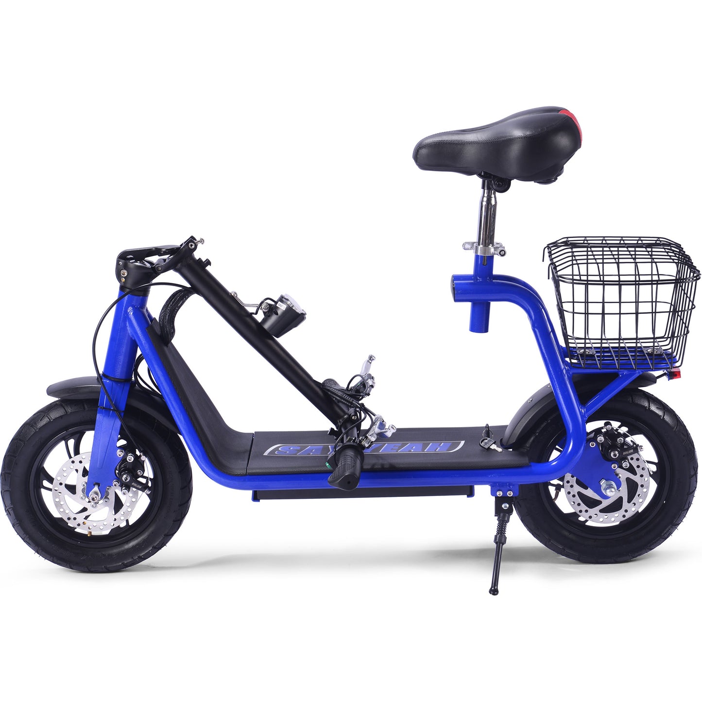Metro 36v 500w Lithium Electric Scooter Blue