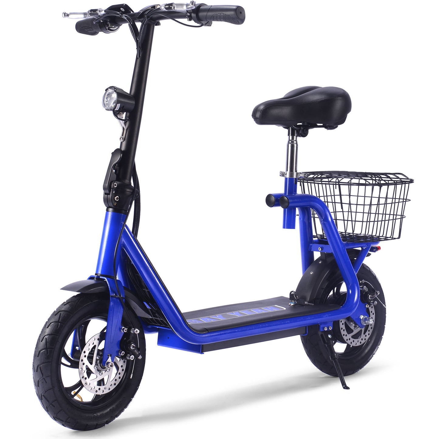 Metro 36v 500w Lithium Electric Scooter Blue