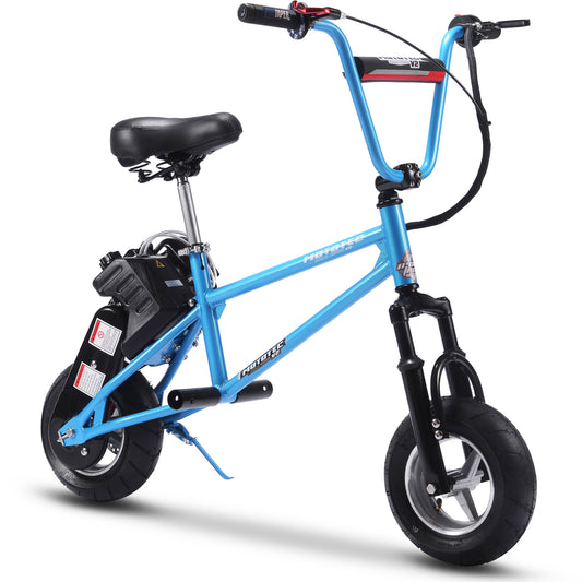 49cc Gas Mini Bike V2 Blue