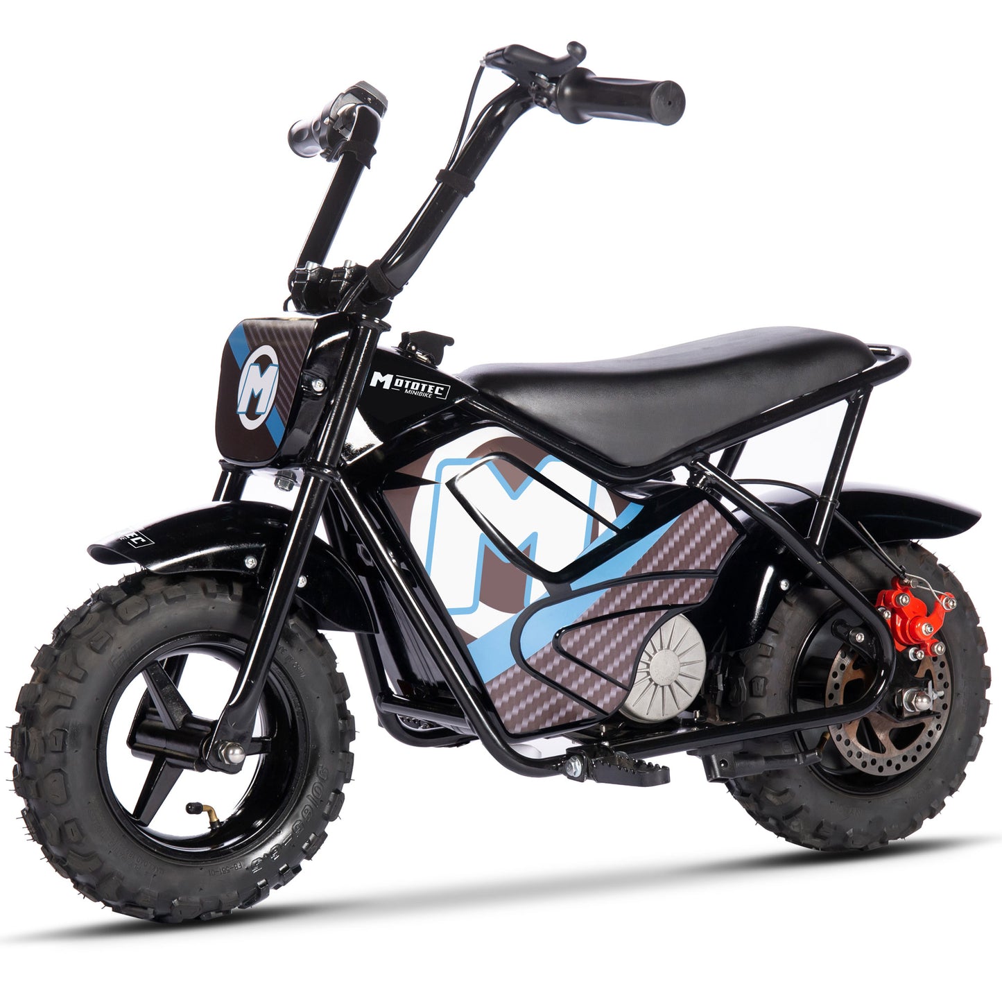 24v 250w Electric Mini Bike Black
