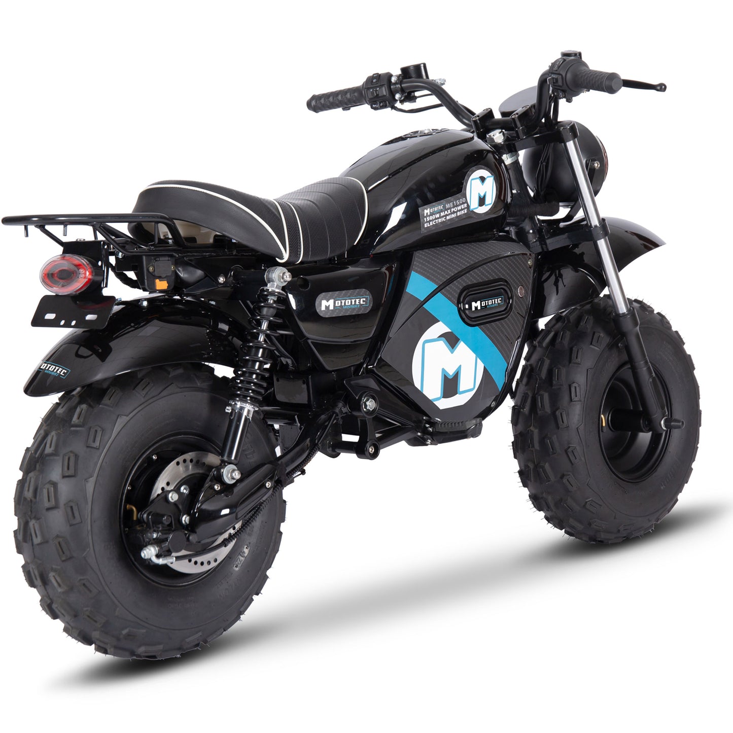 60v 1500w Electric Powered Mini Bike Lithium Black
