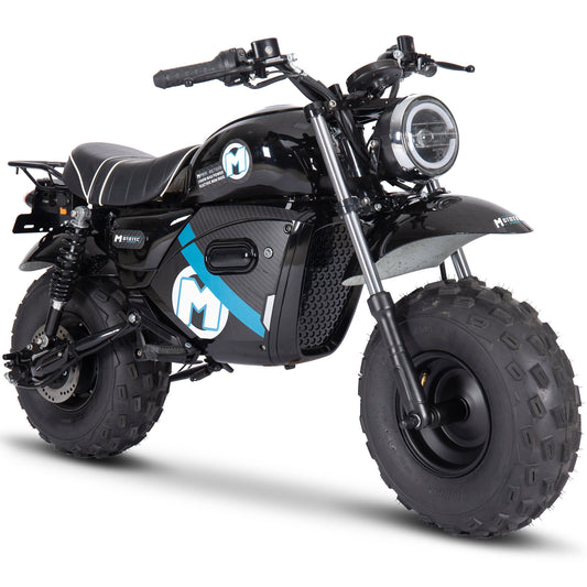 60v 1500w Electric Powered Mini Bike Lithium Black
