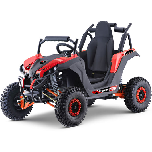 Raider Kids UTV 48v 1200w Full Suspension Red