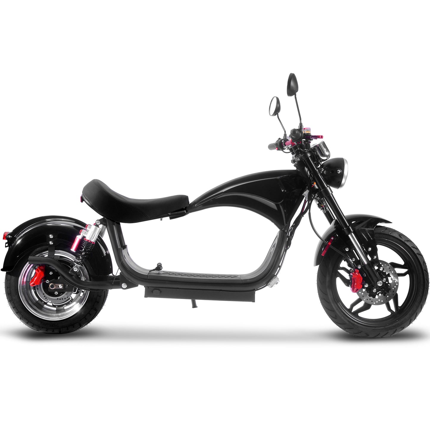 Raven 60v 30ah 2500w Lithium Electric Scooter Black
