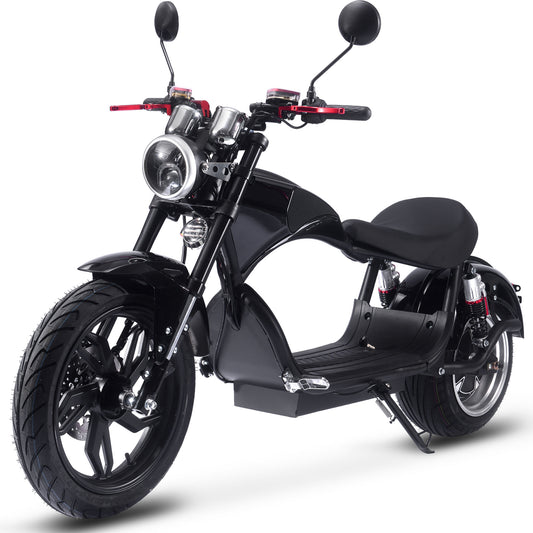 Raven 60v 30ah 2500w Lithium Electric Scooter Black
