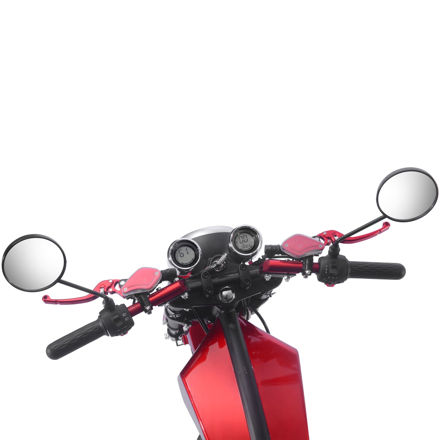 Raven 60v 30ah 2500w Lithium Electric Scooter Red