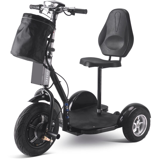 Electric Trike 48v 1000w Lithium Black