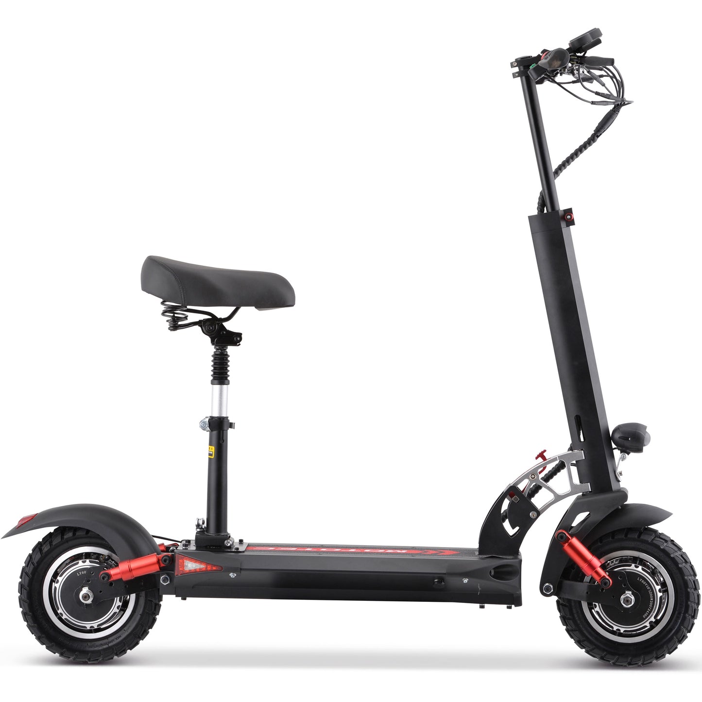Thor 60v 2400w Lithium Electric Scooter Black