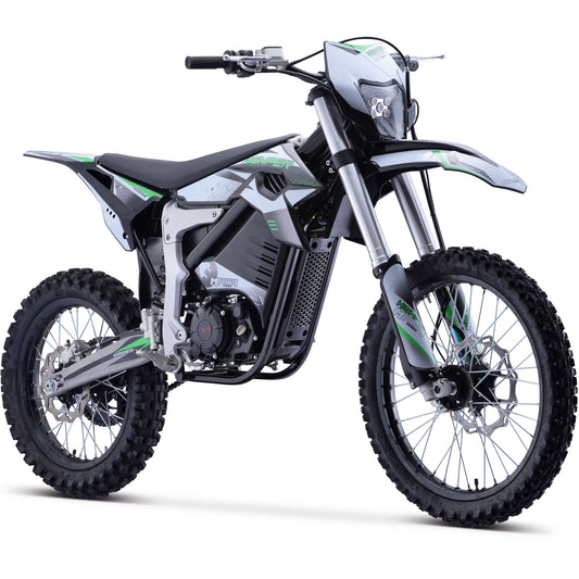 Venom 72v 12000w 50ah Electric Dirt Bike White