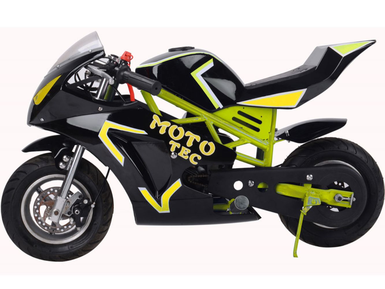 Gas Pocket Bike GT 49cc 2-stroke Yellow