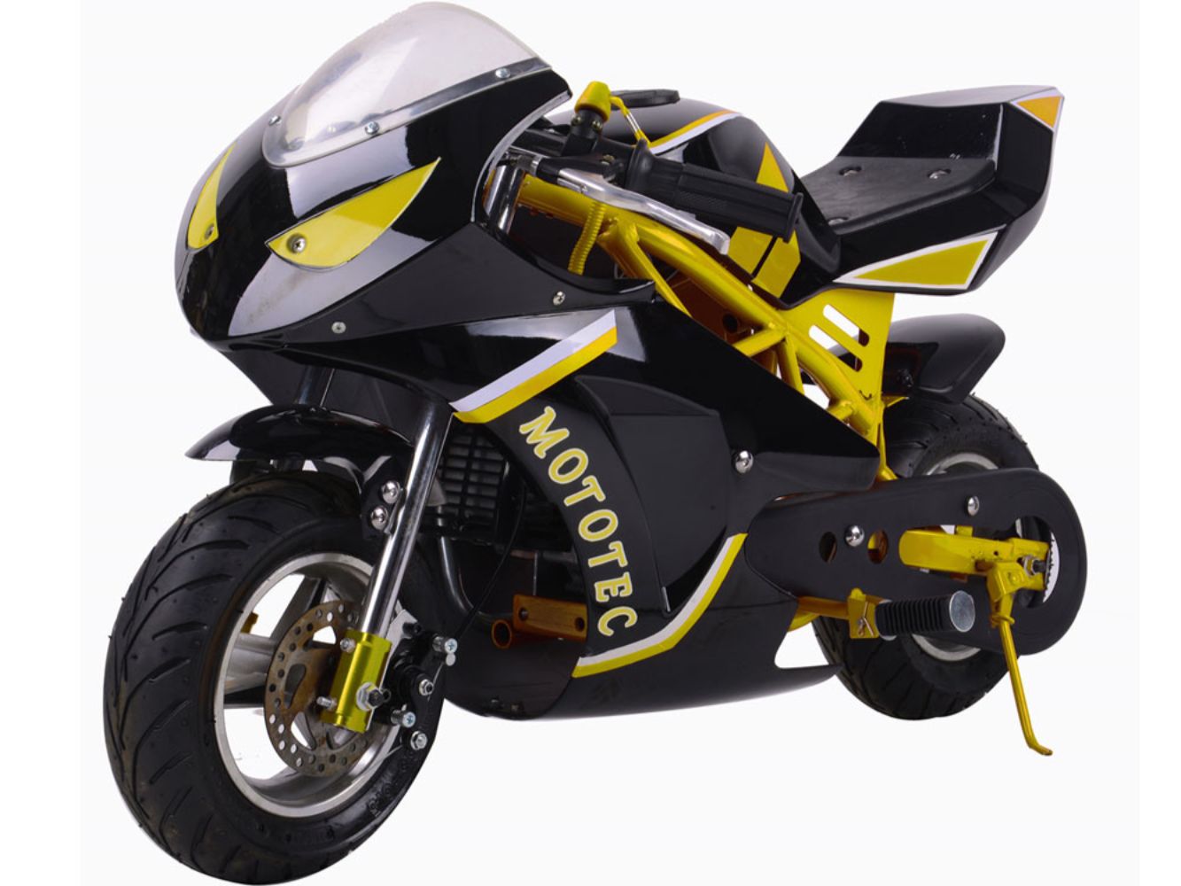 Gas Pocket Bike GT 49cc 2-stroke Yellow