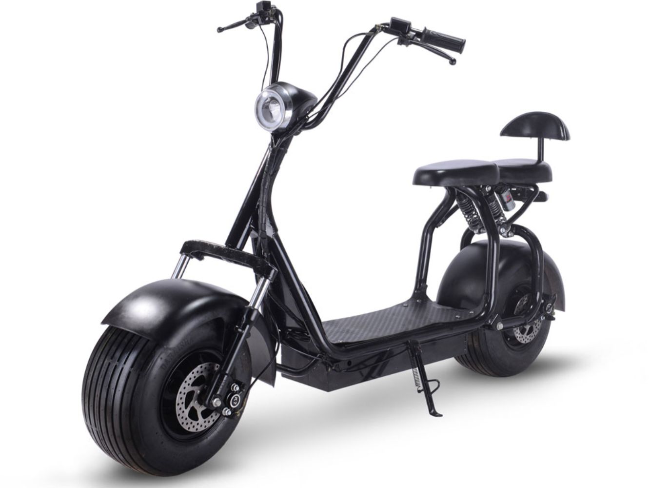 Knockout 60v 1000w Electric Scooter Black