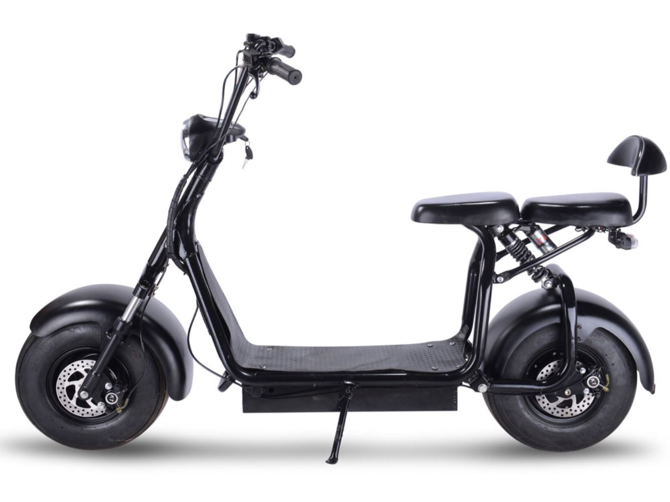 Knockout 60v 1000w Electric Scooter Black