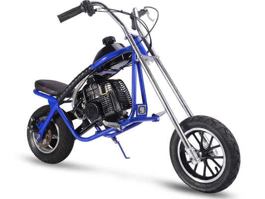 49cc Gas Mini Chopper Blue