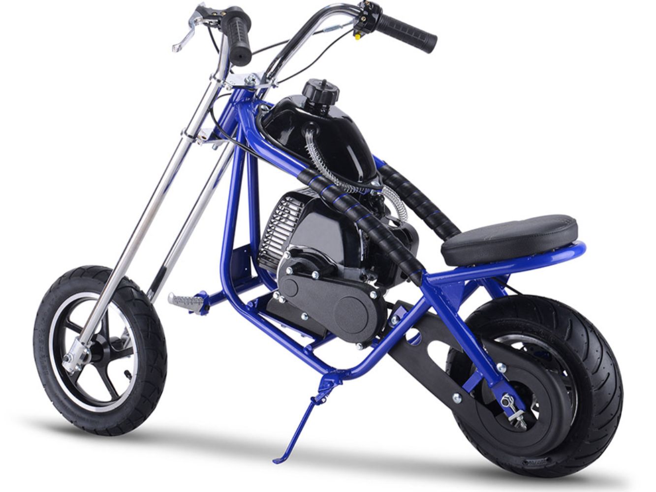 49cc Gas Mini Chopper Blue